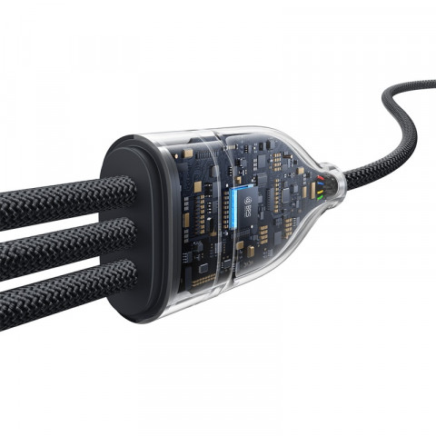 Kabel Baseus Flash Series 3 100W 1,5m (czarny) - Galeria zdjęcie 5
