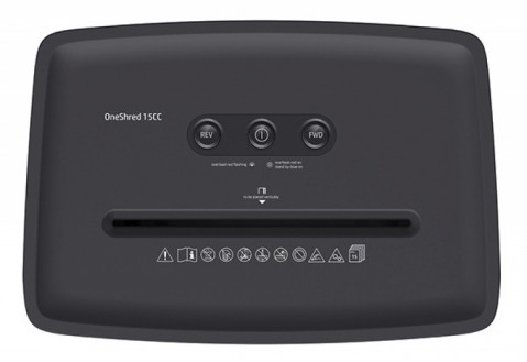 HP Niszczarka ONESHRED 15CC 20L jasnoszara - Galeria zdjęcie 9