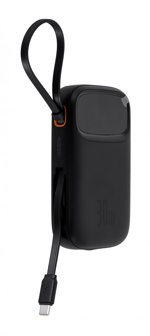Powerbank Baseus Qpow 2 10000mAh 30W 2xUSB-C (czarny) - Galeria zdjęcie 2