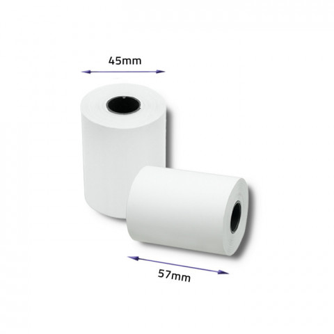 QOLTEC ROLKA TERMICZNA 57X20 | 55G/M2 | 10SZT - Galeria zdjęcie 4