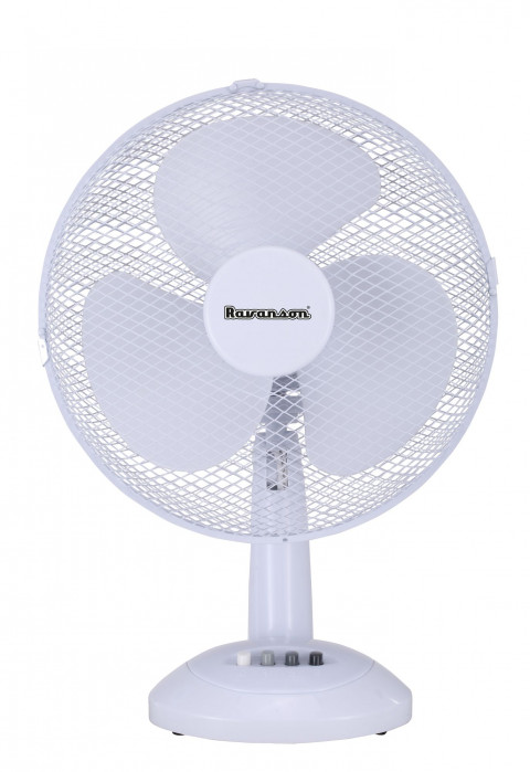 Wentylator biurkowy Ravanson WT-1023 O27cm (biały) - Galeria zdjęcie 2