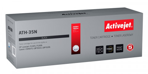 4 x Activejet toner do HP 35A CB435A new ATH-35N + ATH-35NB BIO za 1zł! - Galeria zdjęcie 3