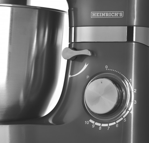 Robot kuchenny HEINRICH"S HKM 6278 szary - Galeria zdjęcie 12