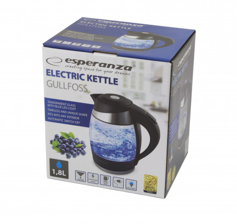 Esperanza EKK009 Czajnik Elektryczny GULLFOSS 1,8 L - Galeria zdjęcie 3