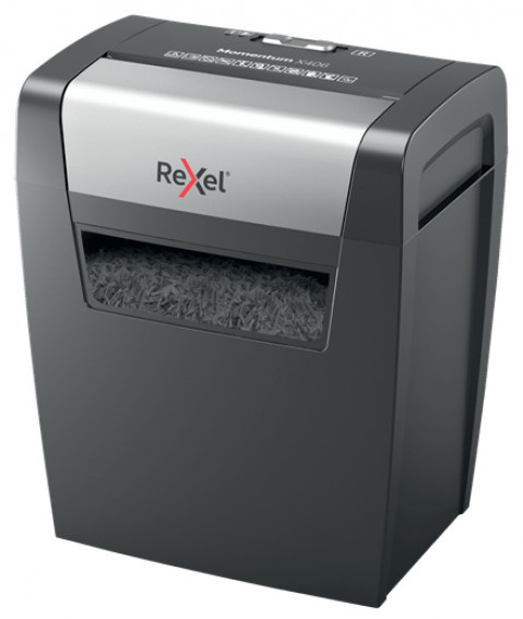 Rexel Niszczarka Momentum X406, 6 kartek, 15 l kosz - Galeria zdjęcie 2