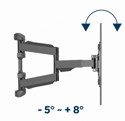 GEMBIRD UCHWYT ŚCIENNY LCD 32-75 VESA 600X400MM - Galeria zdjęcie 8