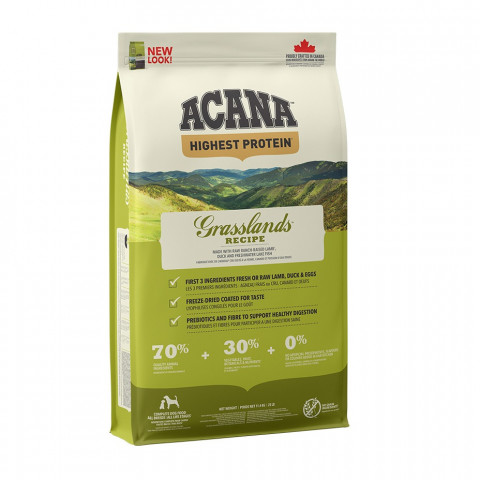 ACANA Highest protein Grasslands Dog - sucha karma dla psa - 11,4kg - Galeria zdjęcie 1