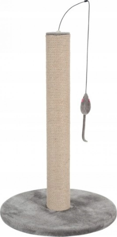 ZOLUX Drapak sizal słupek z zabawką 63cm kol. szary - Galeria zdjęcie 1