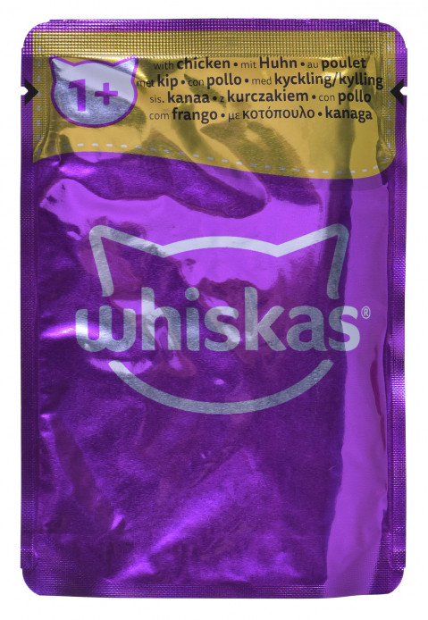 WHISKAS Klasyczne posiłki w sosie - mokra karma dla kota - 80x85 g - Galeria zdjęcie 5