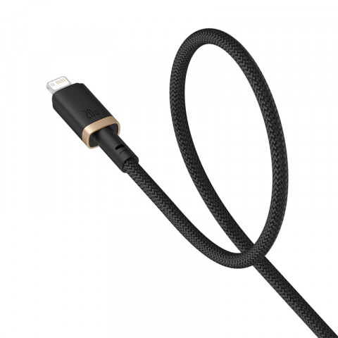 Kabel Baseus Dura Typ C 20W 1m (czarno-złoty) - Galeria zdjęcie 3