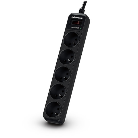 Listwa przeciwprzepięciowa CyberPower B0520SC0-FR - Galeria zdjęcie 1