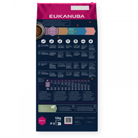 EUKANUBA Grain Free Puppy Large&Giant Jagnięcina - sucha karma dla psa - 12kg - Galeria zdjęcie 2