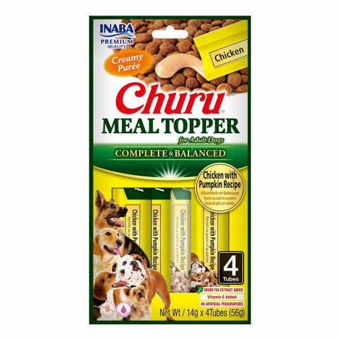 INABA Meal Topper Chicken with pumpkin - przysmak dla psa - 4x14g - Galeria zdjęcie 1