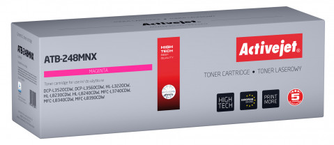 Activejet ATB-248MNX Toner do drukarek Brother; Zamiennik Brother TN248XLM; Supreme; 2300 stron; purpurowy) - Galeria zdjęcie 1