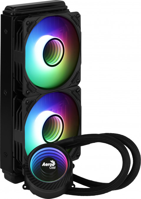 Chłodzenie wodne AEROCOOL PGS MIRAGE L240 ARGB BK - Galeria zdjęcie 3