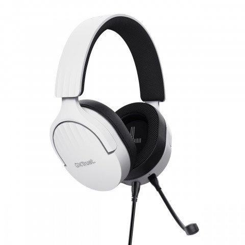 Słuchawki TRUST GXT489W FAYZO HEADSET WHT (25210) - Galeria zdjęcie 7