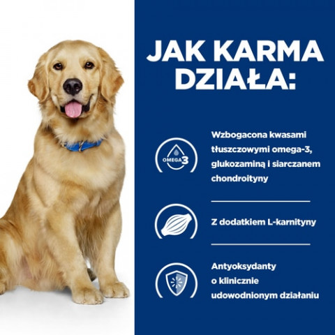 HILL'S Prescription Diet Mobility j/d - sucha karma dla psa - 12kg - Galeria zdjęcie 3