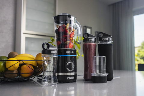 Blender Noveen Sport Mix & Fit SB2000 Xline Black Kielich - Galeria zdjęcie 9