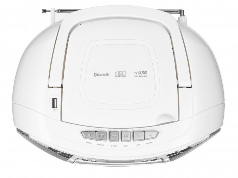 Radioodtwarzacz JVC RC-E451W Boombox white - Galeria zdjęcie 8