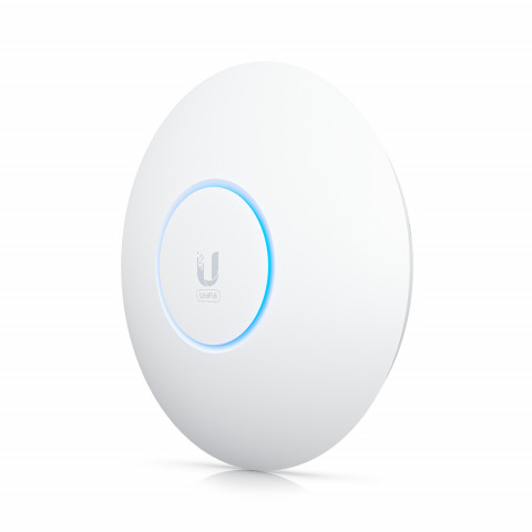 Acces Point Wi-Fi 6E Ubiquiti UniFi U6 Enterprise 2.4GHz(2x2)/5GHz(4x4)/6GHz(4x4) PoE+ 1x2,5G - Galeria zdjęcie 2