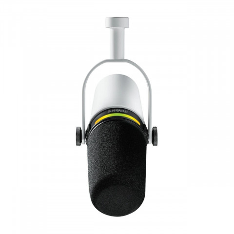 Shure MV7+-W - Mikrofon lektorski/wokalny ze złączem XLR/USB-C Biały - Galeria zdjęcie 3