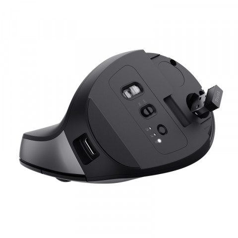 Mysz Trust BAYO+ ERGONOMIC WIRELESS Black (25146) - Galeria zdjęcie 7