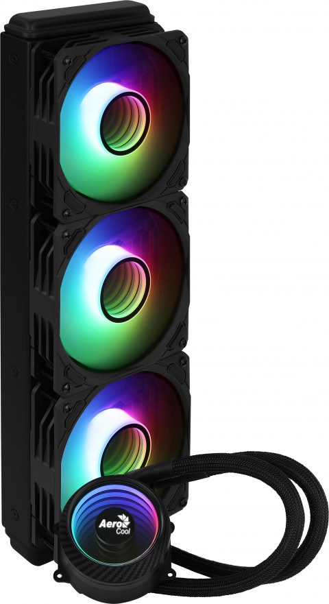 Chłodzenie wodne AEROCOOL PGS MIRAGE L360 ARGB BK - Galeria zdjęcie 3