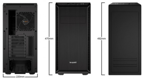 be quiet! obudowa Pure Base 600, black, ATX, M-ATX, mini-ITX - Galeria zdjęcie 3