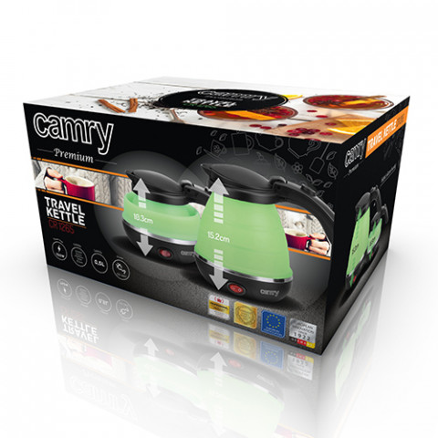 Czajnik turystyczny skladany 0,5L CAMRY CR 1265 - Galeria zdjęcie 7