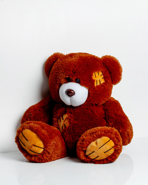 Miś TEDDY 60cm brązowy - Galeria zdjęcie 1
