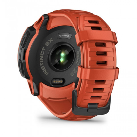 Zegarek sportowy Garmin Instinct 2X SOLAR Czerwony - Galeria zdjęcie 12
