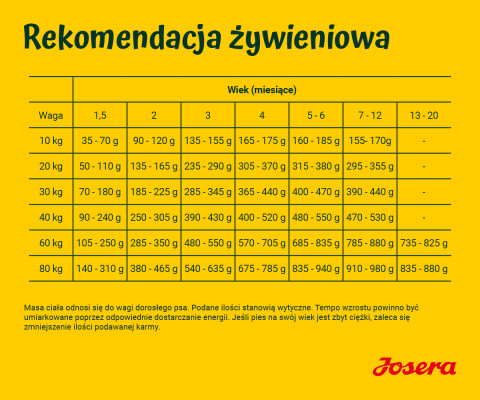 JOSERA Young Star Junior - sucha karma dla psa - 12,5 kg - Galeria zdjęcie 2