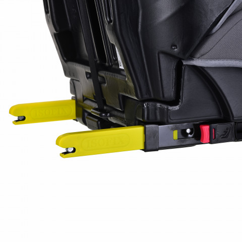 Kinderkraft fotel SAFETY FIX 2 i-Size 9-36kg Szary 5VAT - Galeria zdjęcie 18