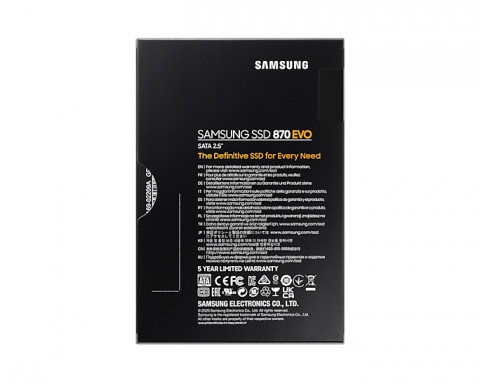 Dysk SSD Samsung 870 EVO 500GB MZ-77E500BW SATA - Galeria zdjęcie 4