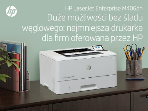 DRUKARKA HP LASER LASERJET M406Dn - Galeria zdjęcie 9