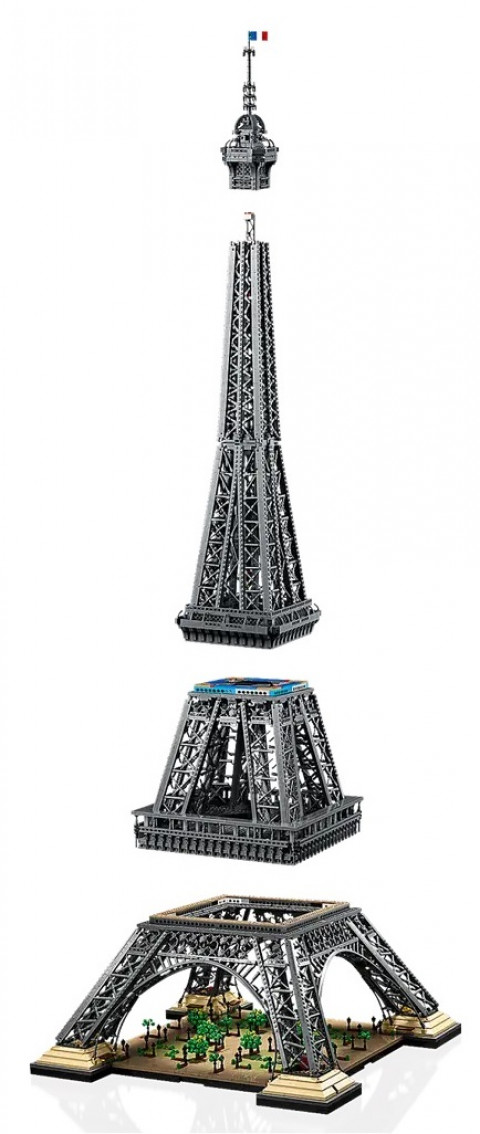 LEGO Icons 10307 Wieża Eiffla - Galeria zdjęcie 8