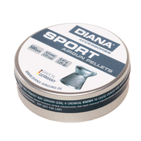 Śrut 4,5 mm Diana Sport 500 szt - Galeria zdjęcie 2