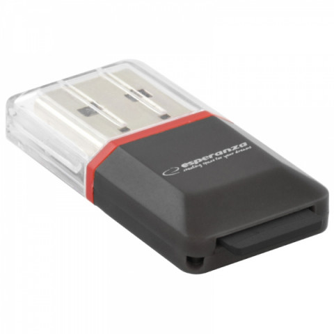 Czytnik kart Esperanza All In One MicroSD / (MicroSD PenDrive) - Galeria zdjęcie 1