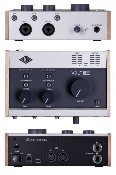 Universal Audio UA VOLT 276 - Interfejs Audio USB - Galeria zdjęcie 2