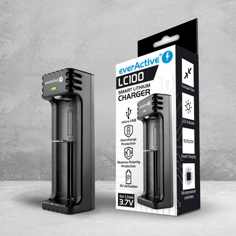 EVERACTIVE ŁADOWARKA DO AKUMULATORÓW LC100 - Galeria zdjęcie 5