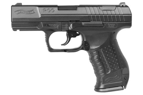 Pistolet ASG Walther P99 sprężynowy czarny - Galeria zdjęcie 1