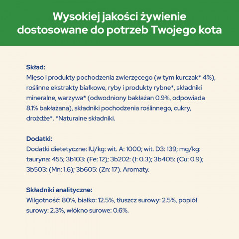 Purina Cat Chow Sterilised z kurczakiem i bakłażanem w sosie - mokra karma dla kota - 85 g - Galeria zdjęcie 5