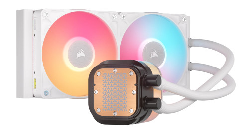 CORSAIR iCUE LINK TITAN 240 RX LCD White AIO, 240mm Radiator, Liquid CPU Cooler - Galeria zdjęcie 5