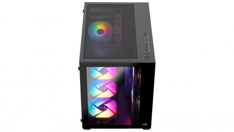 Obudowa AEROCOOL PGS DRYFT MINI-G-BK-v1 FRGB - Galeria zdjęcie 3