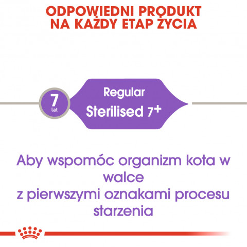 ROYAL CANIN FHN Sterilised 7+ - sucha karma dla kota dorosłego - 10 kg - Galeria zdjęcie 4