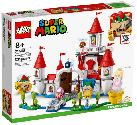 LEGO Super Mario 71408 Zamek Peach - zestaw rozszerzający - Galeria zdjęcie 1