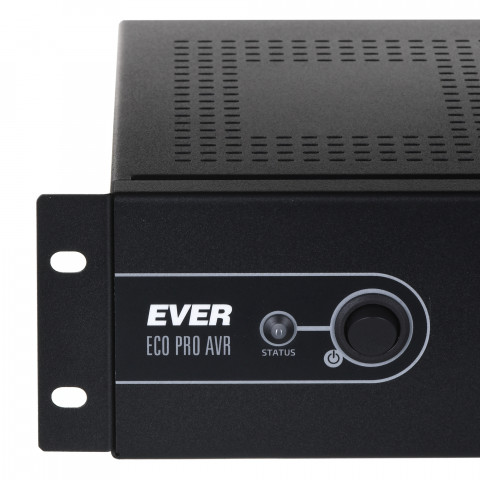 Zasilacz UPS EVER ECO Pro 1000 AVR CDS 19" 2U (Rack; 1000VA) (W/EAVRRM-001K00/00) - Galeria zdjęcie 3