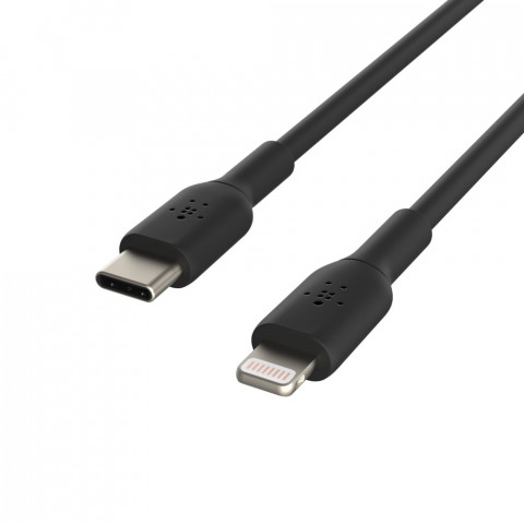 Kabel Belkin BoostCharge USB-C to Lightning Cable 1m Black - Galeria zdjęcie 2