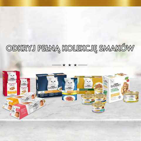 GOURMET GOLD królik - mokra karma dla kota - 12x85 g - Galeria zdjęcie 8