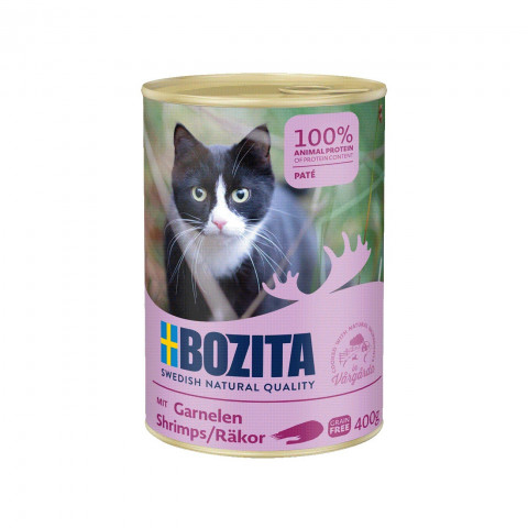 BOZITA Pasztet z krewetkami - mokra karma dla kota - 400g - Galeria zdjęcie 1